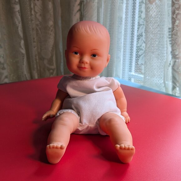 Vintage Anne Geddes Collectible Poseable Bean Bag Baby Doll - Picture 4 of 13